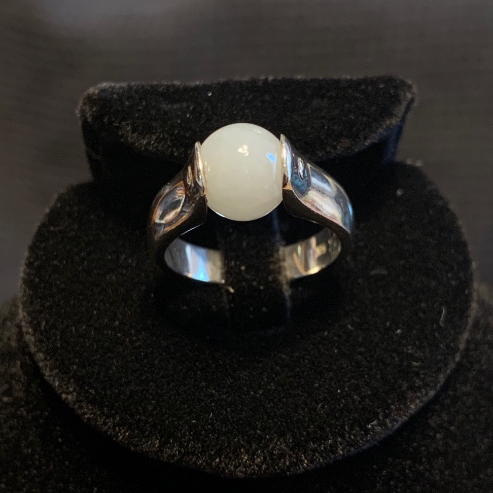 Blue Jade ring from Guatemala